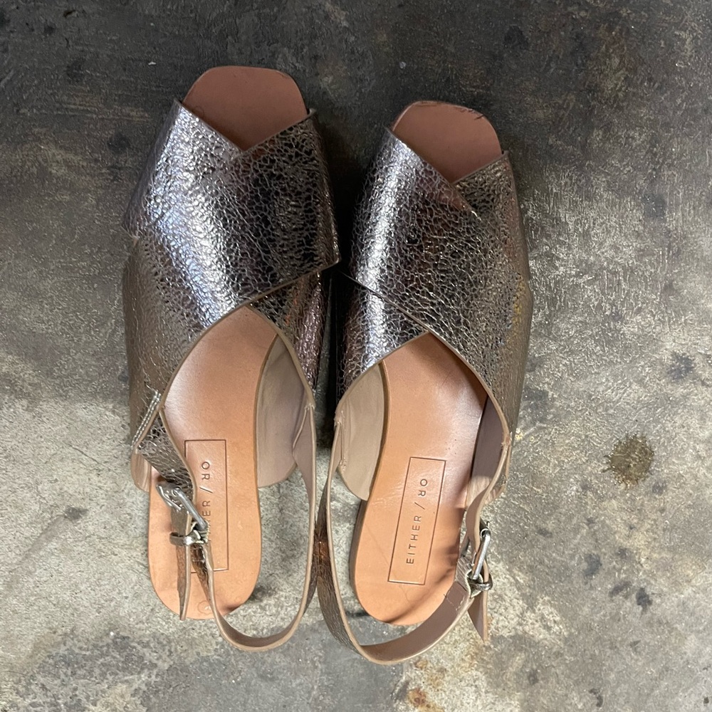 Either/or hand crafted sandals